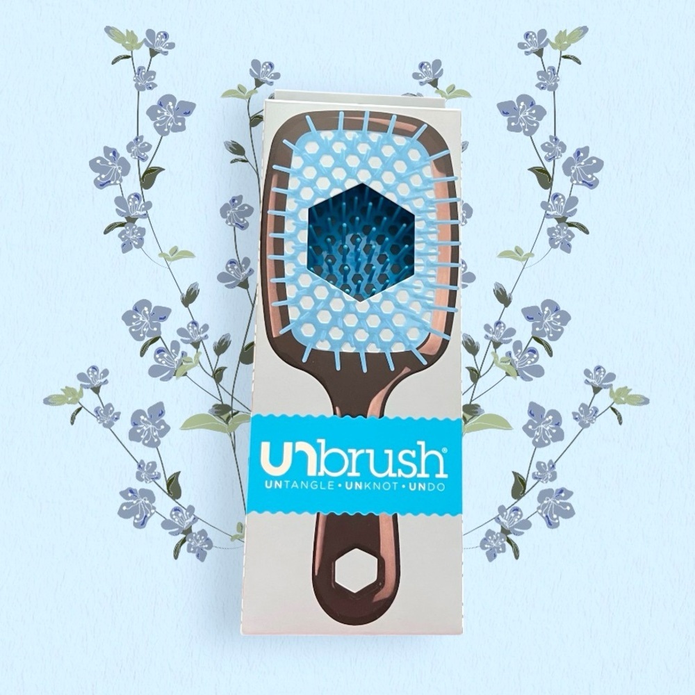 NIB Untangle-Unknot- Undo Unbrush Detangler Brush